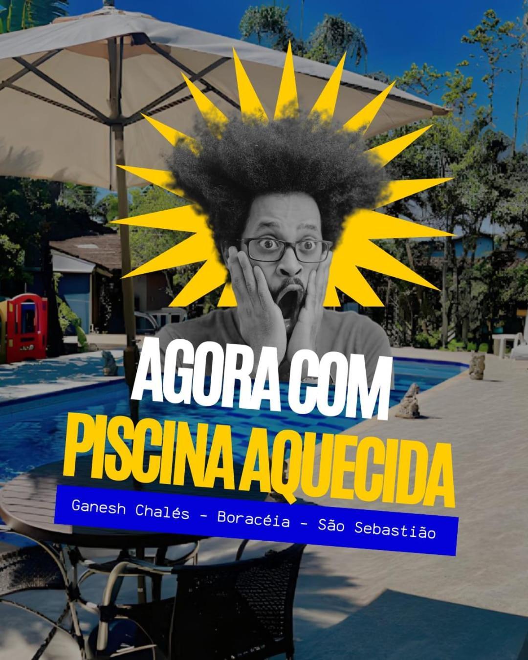 Ganesh Chales Praia de Boraceia Exteriör bild